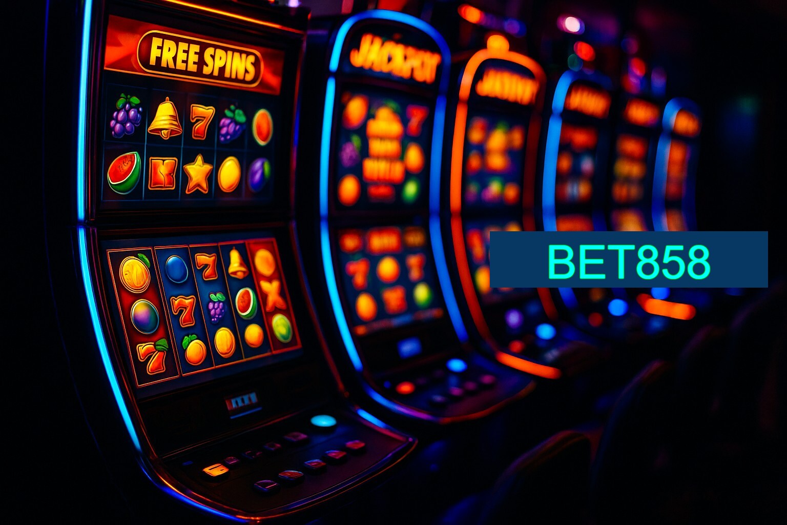 Diversos jogos de caça-níqueis